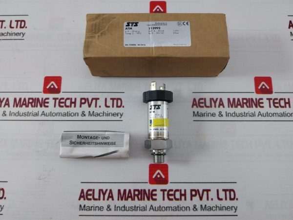 Sensor Technik Simach 113992 Pressure Transmitter 33v