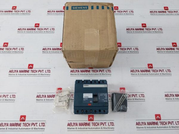 Siemens 3vt8212-1ba04-0aa2 Molded Case Circuit-Breaker 500v