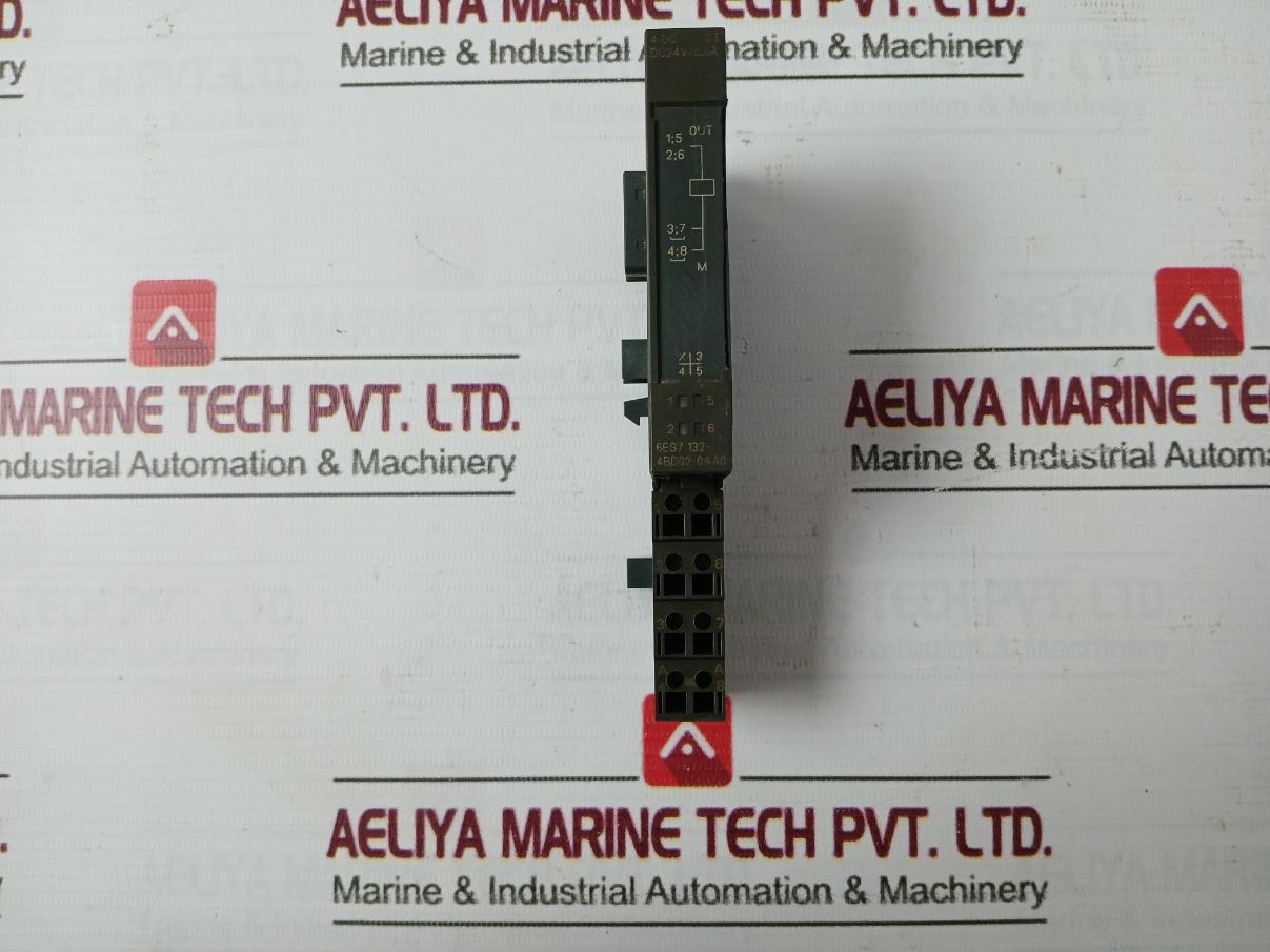 Siemens 6es7 132-4bd02-0aa0 Digital Output Module W Terminal 24v