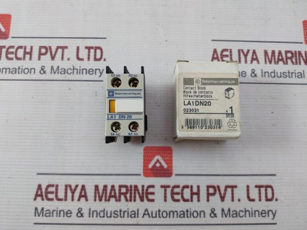 Telemecanique La1dn20 Auxiliary Contact Block 690v