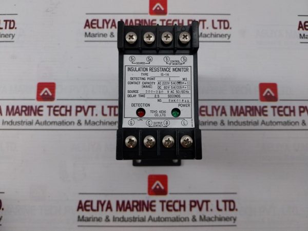 Toyo Keiki Is-1a Insulation Resistance Monitor 230v