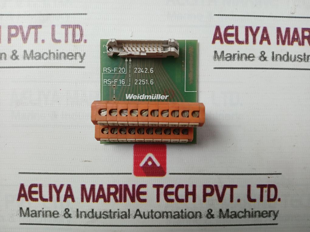 Weidmuller Rs-F20 Interface Module 250v