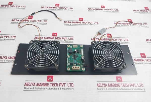 Yamatake-Honeywell 80363001-001 Axial Fan Assembly Panel 24v