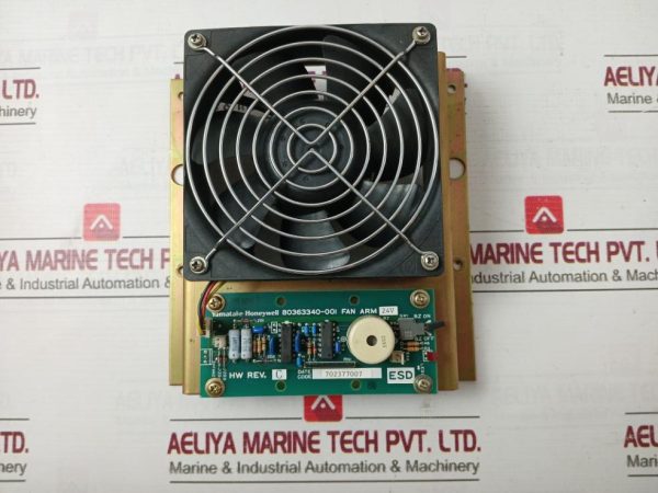 Yamatake-Honeywell 80363340-001 Fan Assembly W Integrated Pcb 24v
