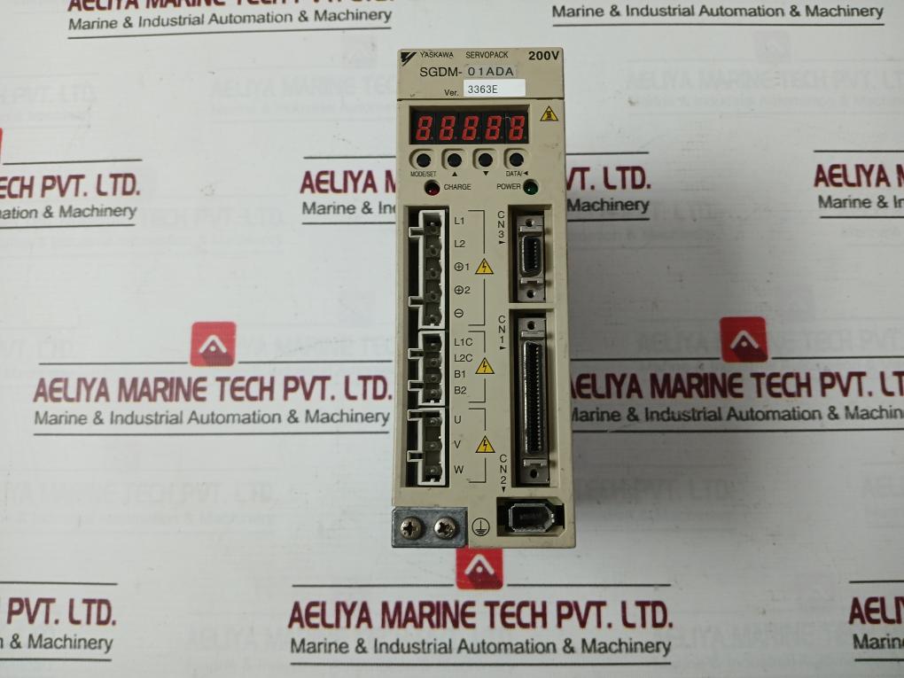 Yaskawa Electric Sgdm-01ada Servo Drive 230v