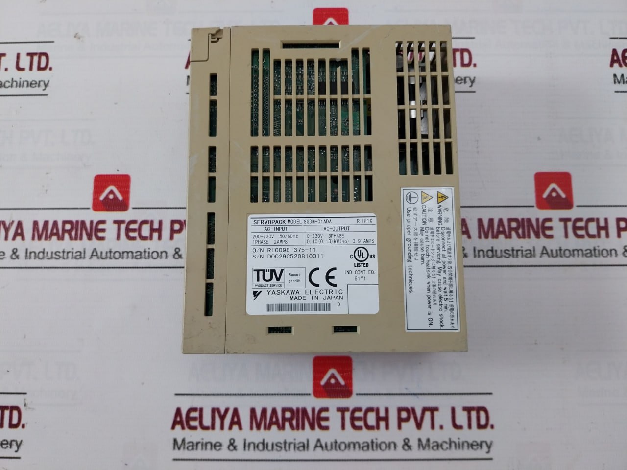 Yaskawa Electric Sgdm-01ada Servo Drive 230v - Image 6