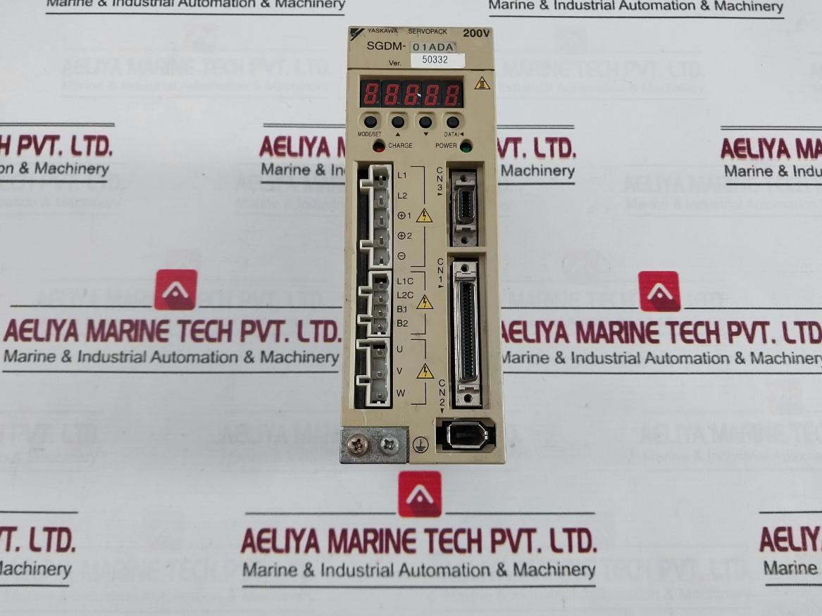 Yaskawa Electric Sgdm-01ada Servo Drive 230v