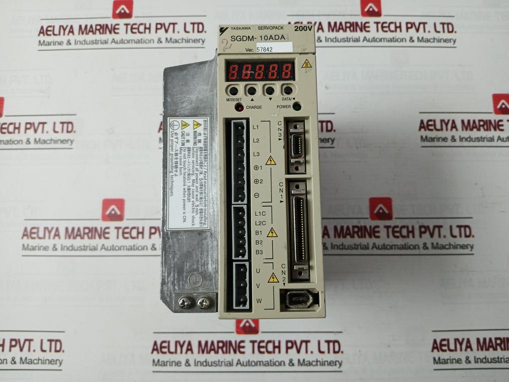 Yaskawa Electric Sgdm-10ada Ac Servo Drive 230v