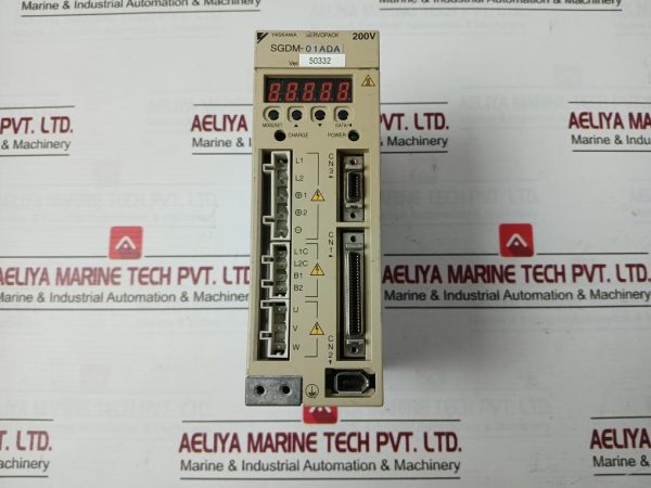 Yaskawa Sgdm-01ada Servo Drive 230v