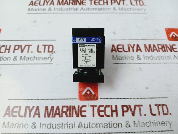 Parker Ss231-Nb-100d-Mkk2 Pilot Valve 110v