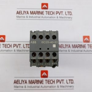 Abb Bc25-40-31 Auxiliary Contact Block 600v