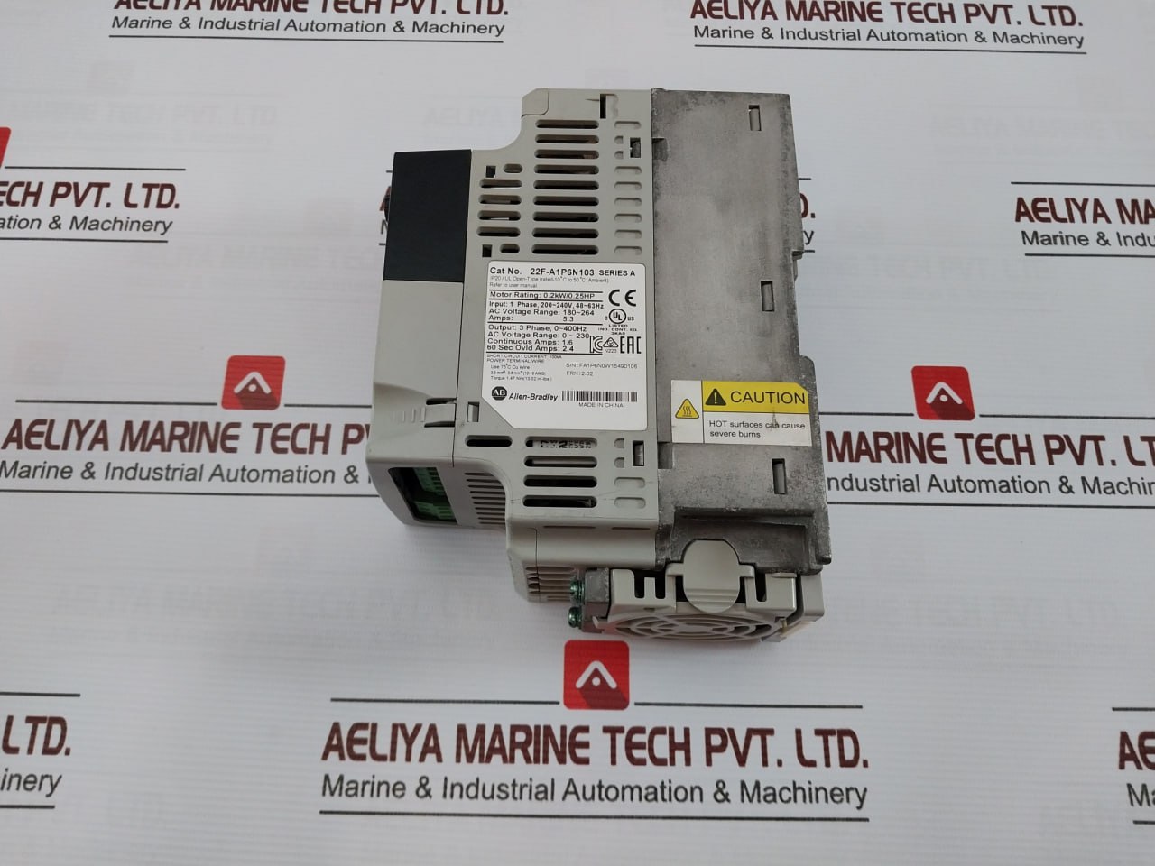 Allen-Bradley 22f-A1p6n103 Ac Drive 240v - Image 5