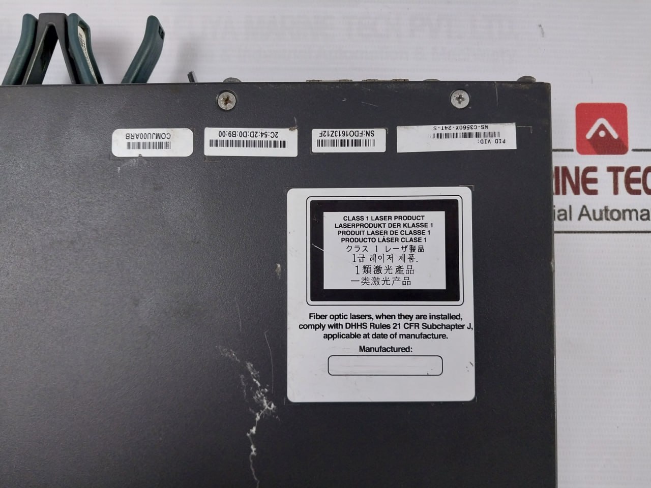 Cisco Ws-C3560x-24t-S Switch 240v - Image 5