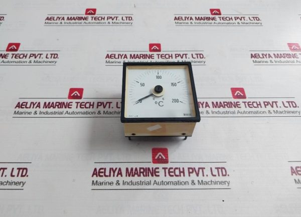 Crompton 0-200°C Panel Meter