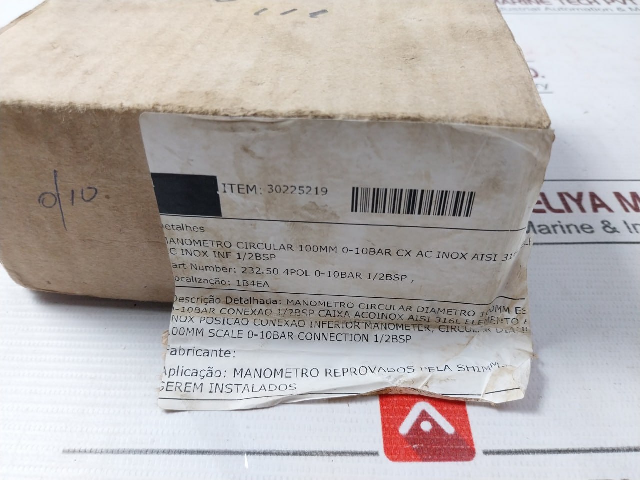 Famabras 14105-1 Pressure Gauge - Image 5