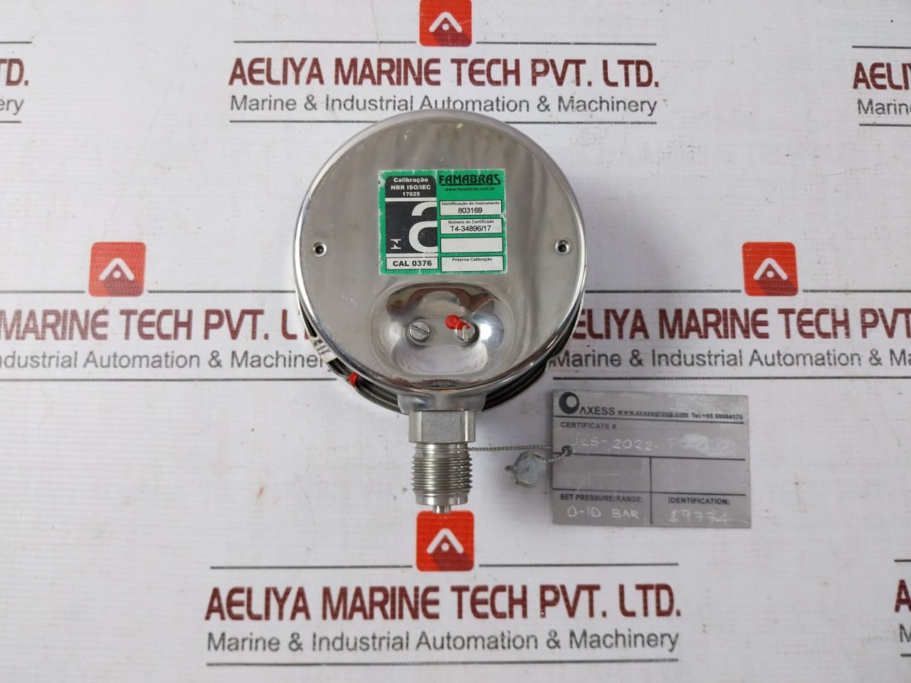 Famabras 14105-1 Pressure Gauge - Image 7