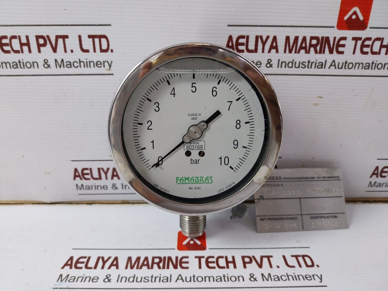 Famabras 14105-1 Pressure Gauge - Image 10