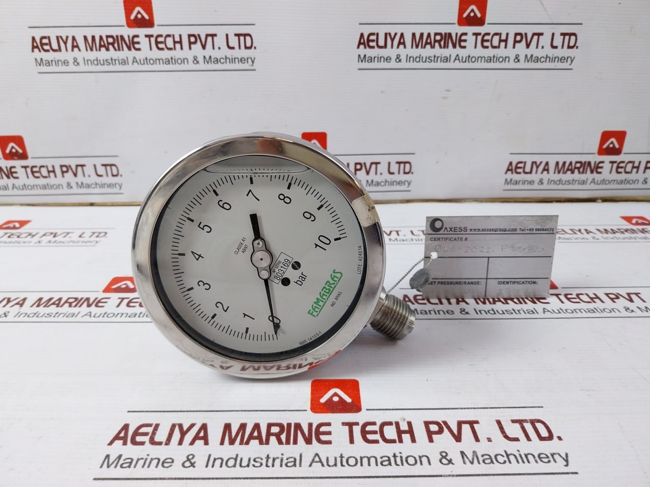 Famabras 14105-1 Pressure Gauge - Image 11