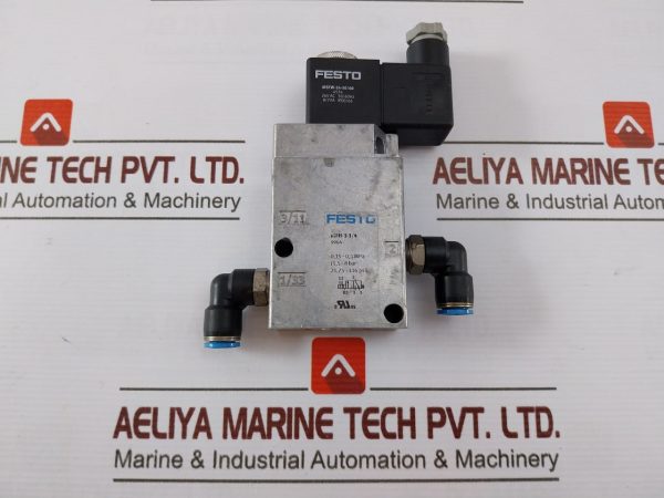 Festo Mfh-3-14 Solenoid Valve 24v