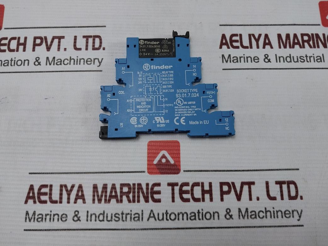 Finder 93.01.7.024 Relay Socket 300v