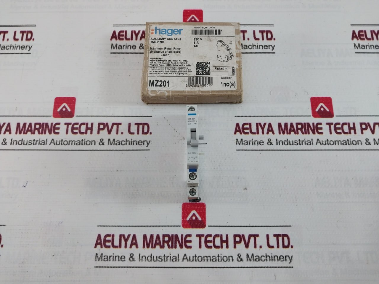 Hager Mz 201 Auxiliary Contact