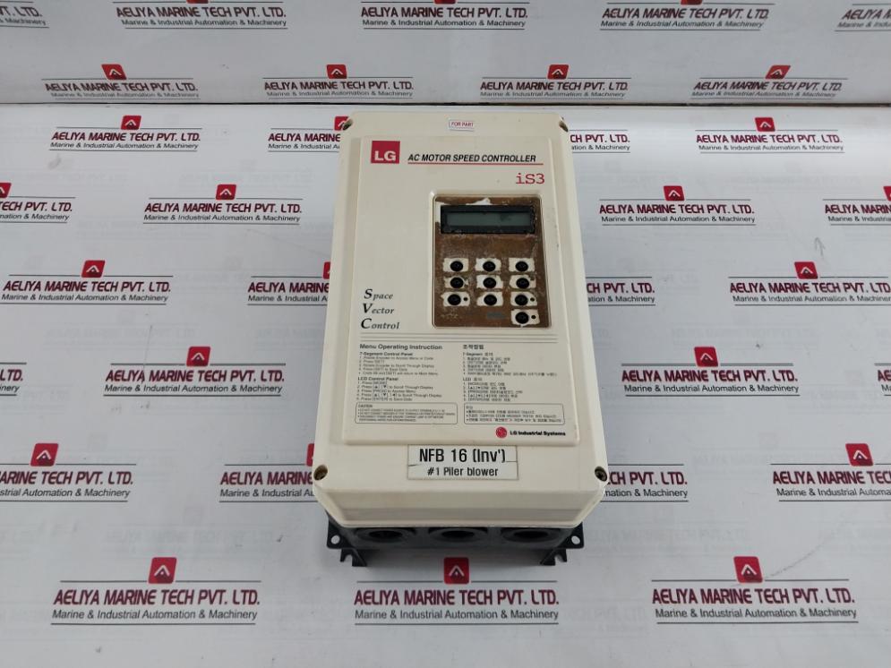 Lg Sv022is3-4n Motor Speed Controller Inverter 460v
