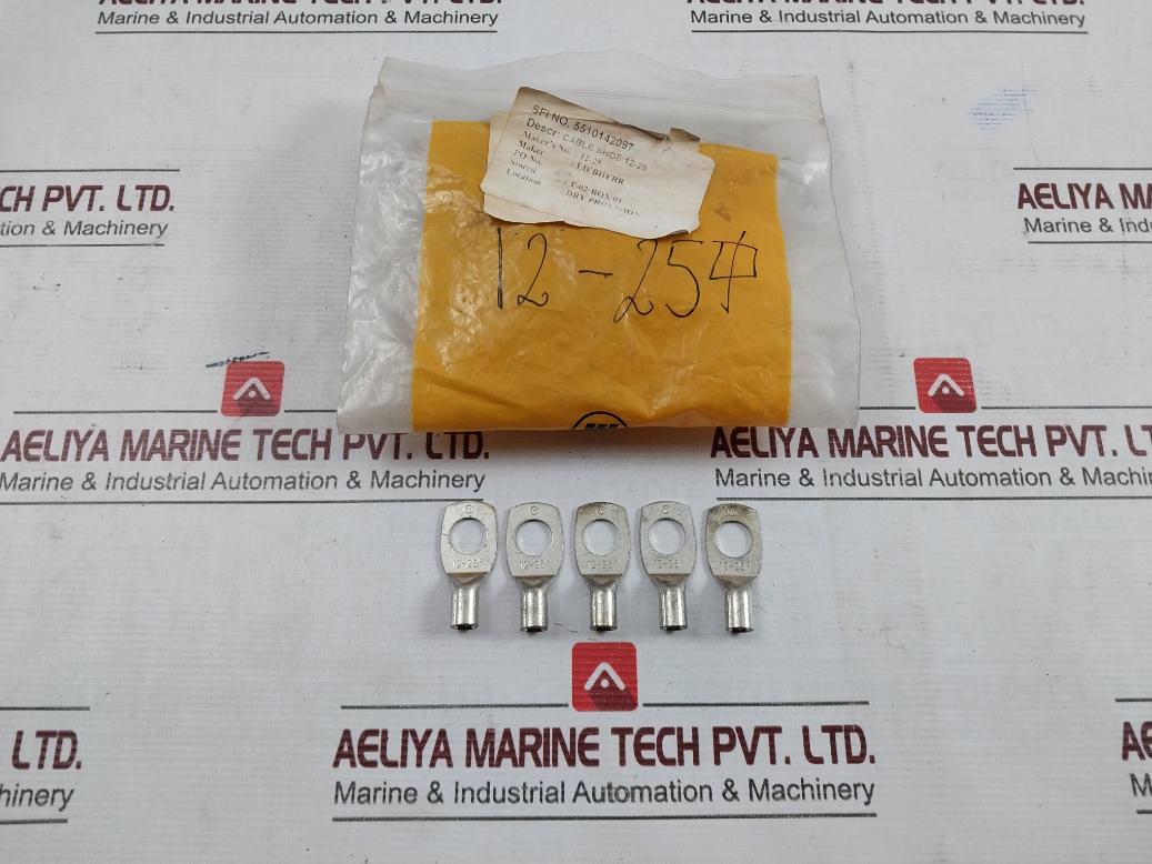 Liebherr 12-25 Electrical Terminal Aluminium Lug