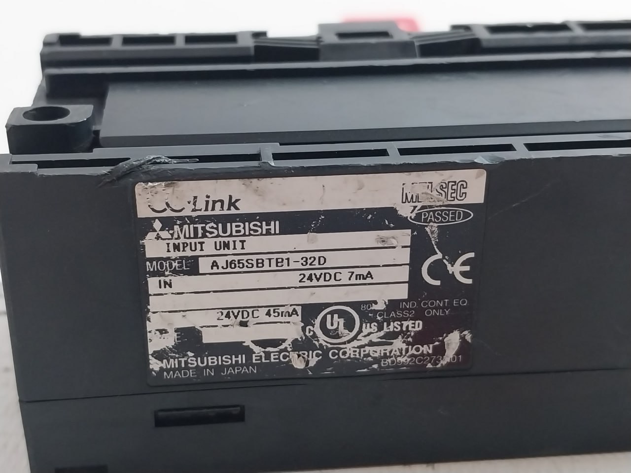 Mitsubishi Electric Aj65sbtb1-32d Plc Cc-Link Compact Input Module 24v - Image 5