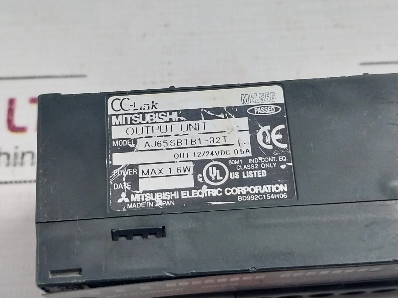 Mitsubishi Electric Aj65sbtb1-32t Plc Cc-Link Compact Output Module 24v - Image 5