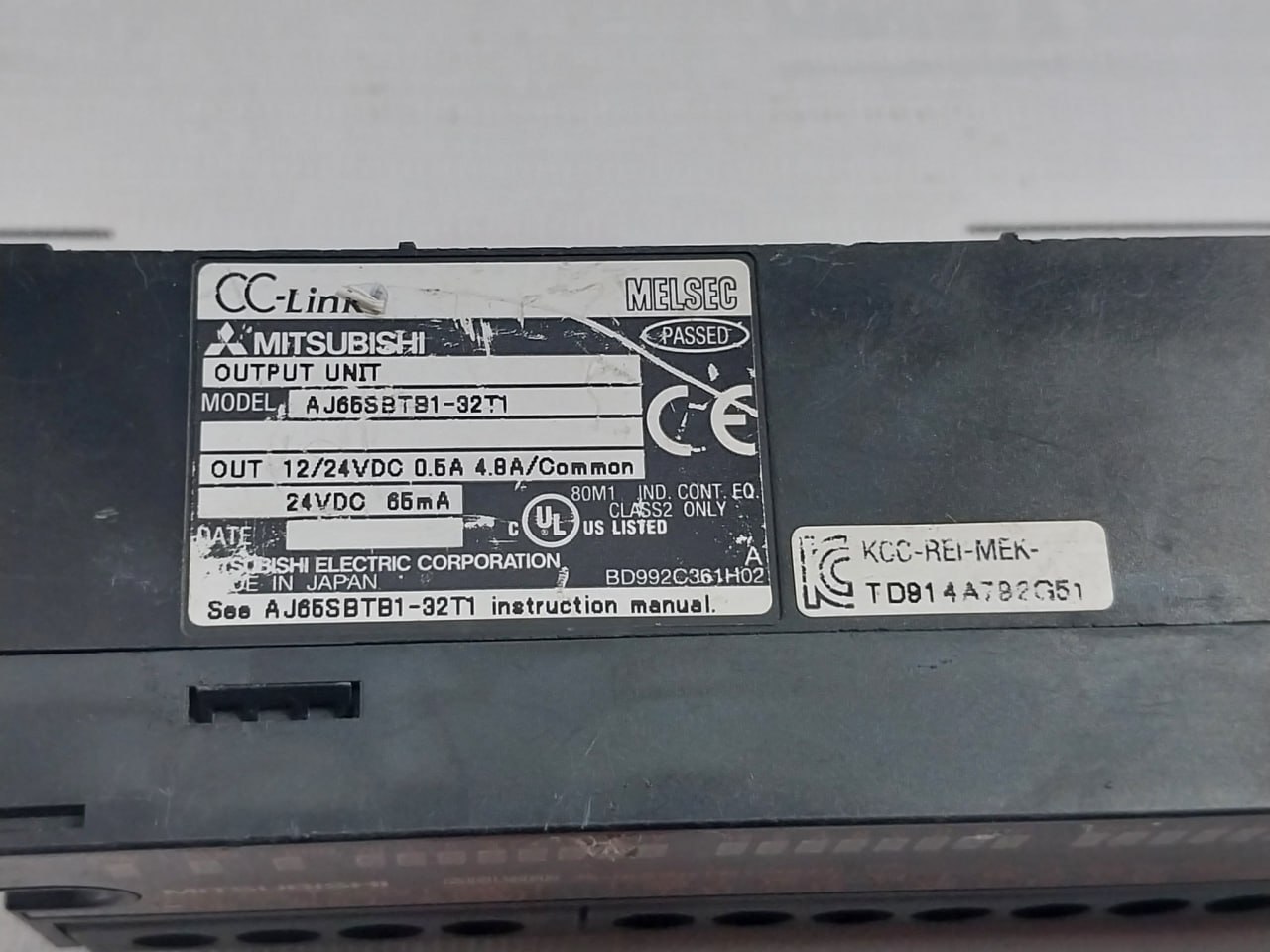 Mitsubishi Electric Aj65sbtb1-32t1 Cc-Link Output Unit 24v - Image 6