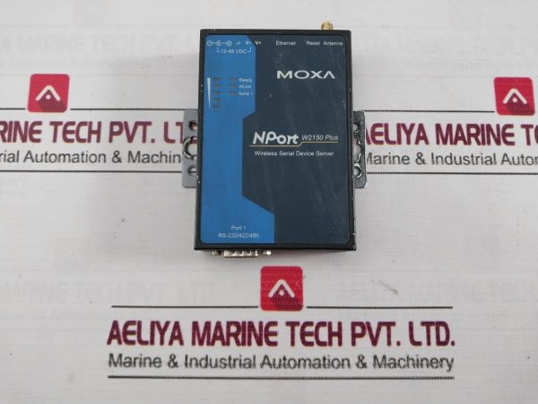 Moxa Nport W2150 Plus Wireless Serial Device Server 48v