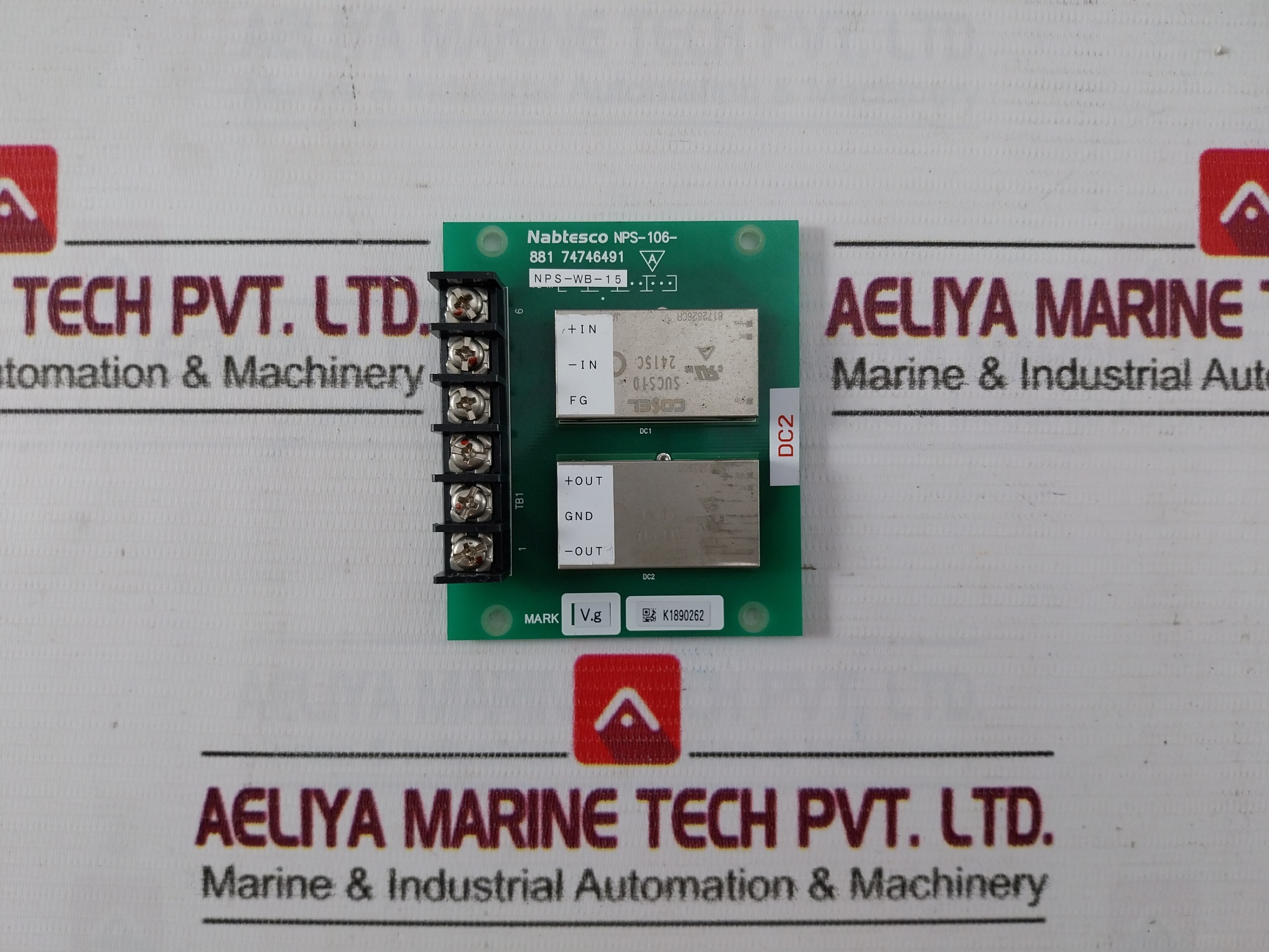Nabtesco Nps-106-881 Printed Circuit Board