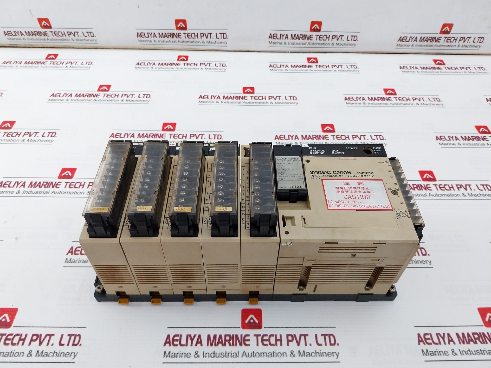 Omron C200h-Cpu03 Programmable Controller 250v