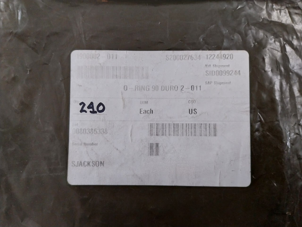 Parker 1900002-011 O-Ring Gen-Ii Mux External - Image 9