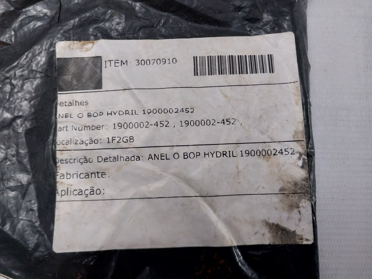 Parker N0552 2-452 Anel O Bop O-Ring For Spares Part Assy - Image 10