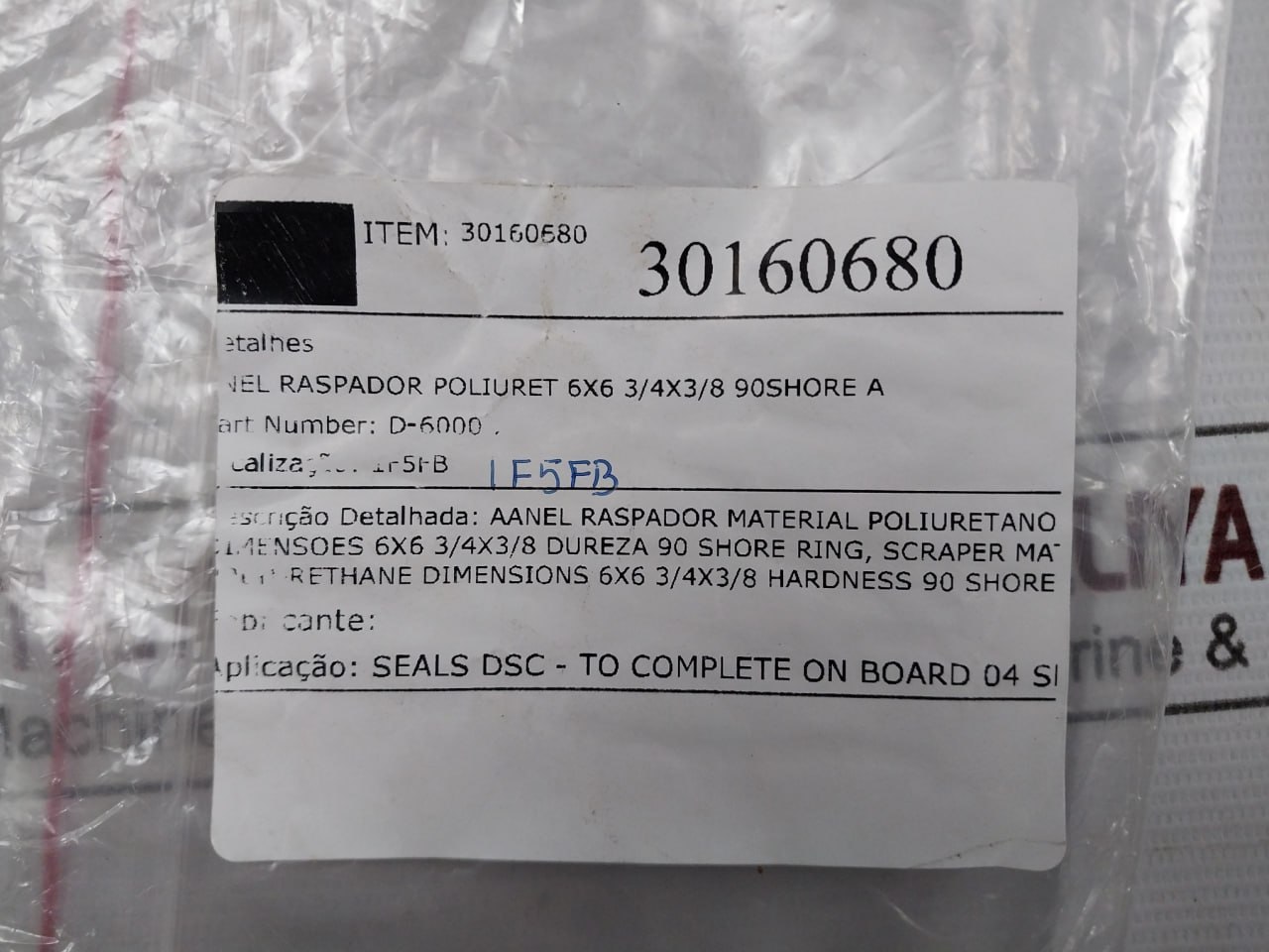 Petrotec D-6000 Face Seal & Seal Ring - Image 4