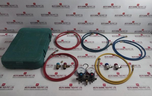 Refco Manifold Refrigeration Service Manifold With Charging Hose Set
