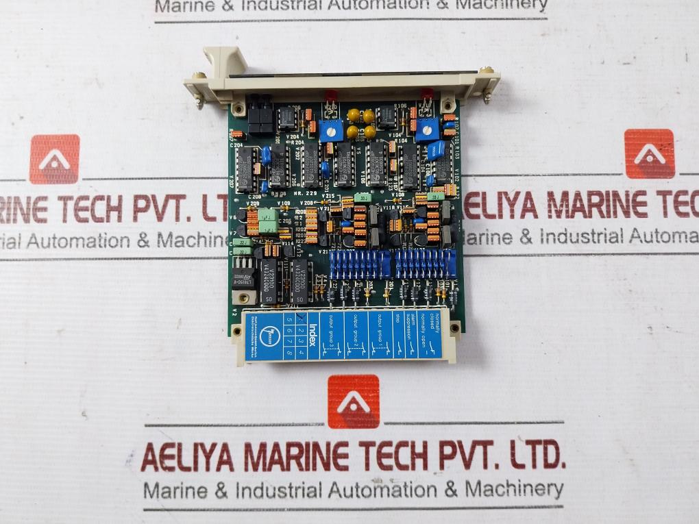 Rolf Janssen Bm 06 Binary Fault Ind Printed Circuit Board - Image 3