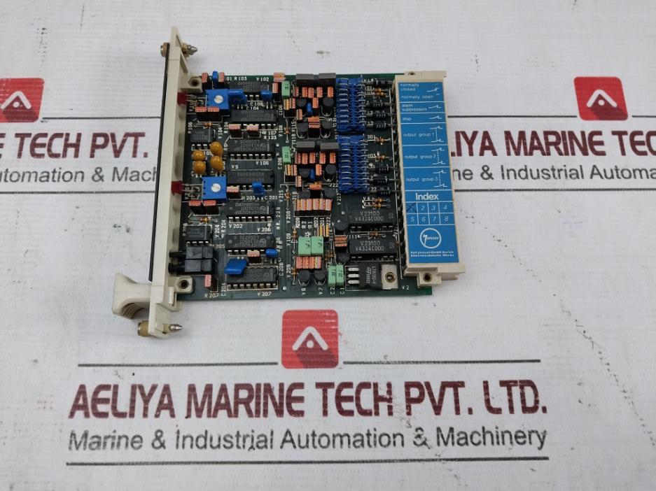 Rolf Janssen Bm 06 Binary Fault Ind Printed Circuit Board - Image 3