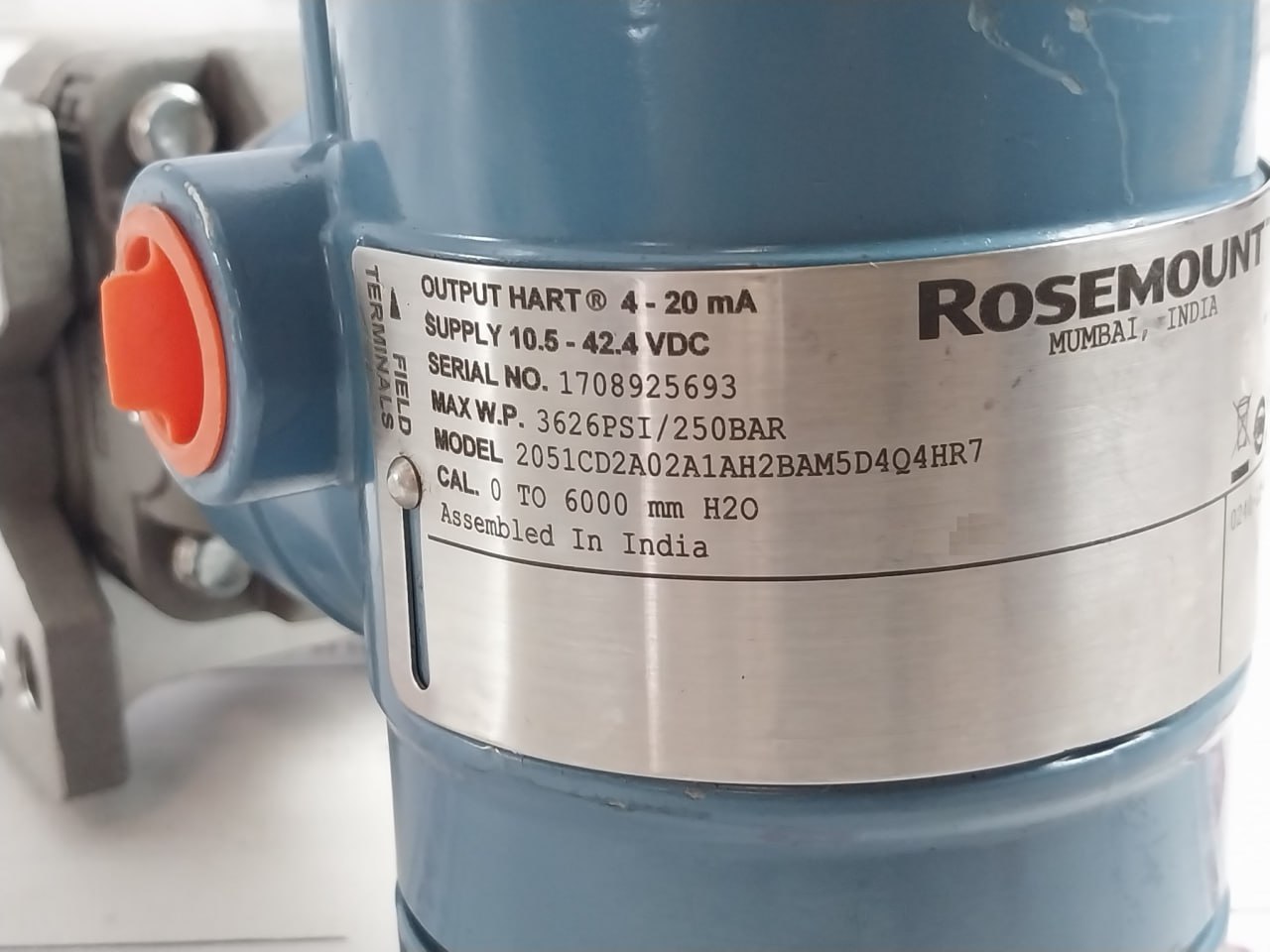 Rosemount 2051cd2a02a1ah2bam5d4q4hr7 Pressure Transmitter - Image 6