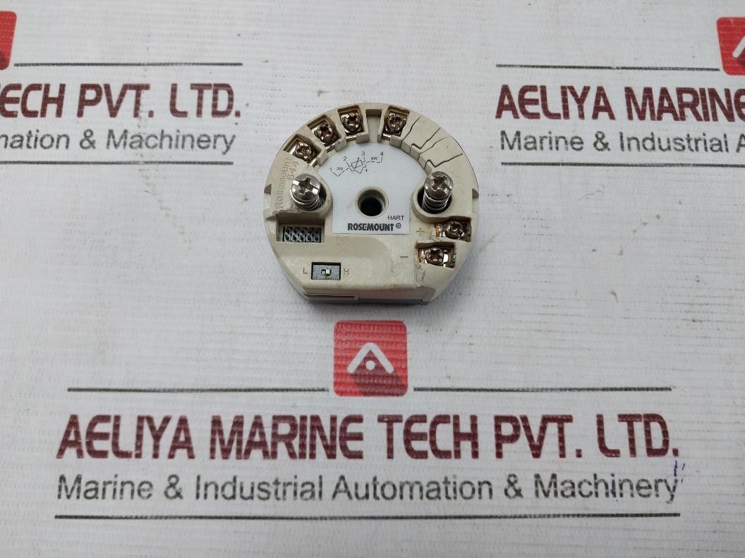 Rosemount 644hanaj6m5q4 Temperature Transmitter 42.4v