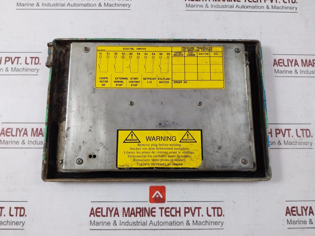 Sabroe Unisab S-Control Compressor Control Panel - Image 4