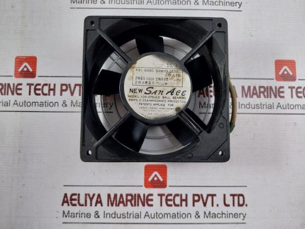 Sanyo Denki 109-075uld Cooling Fan 100v