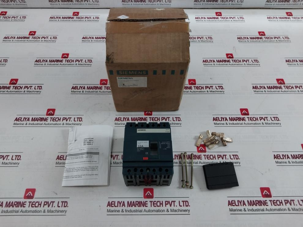 Siemens 3vt8032-1aa04-0aa2 Molded Case Circuit-Breaker 500v