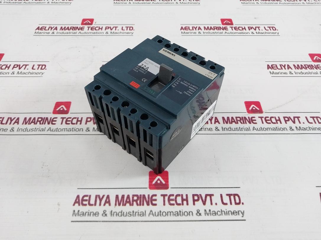 Siemens 3vt8032-1aa04-0aa2 Molded Case Circuit-Breaker 500v - Image 3