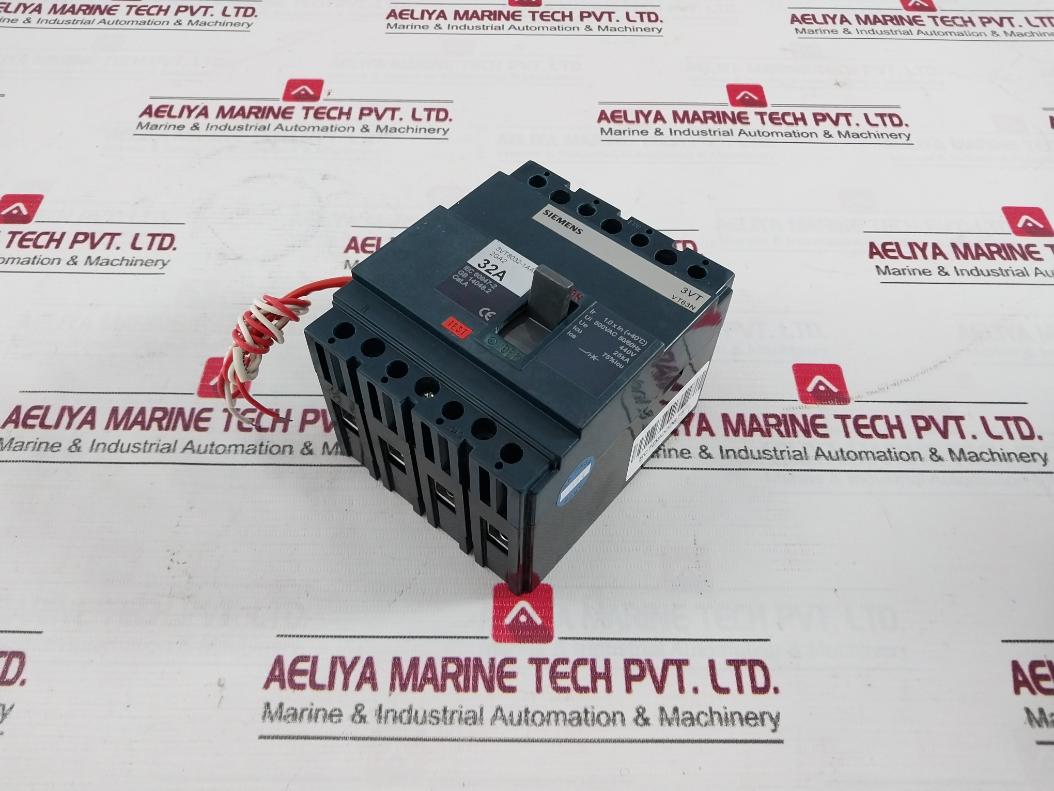 Siemens 3vt8032-1aa04-2ga2 Molded Case Circuit-Breaker Vt63 500v - Image 3