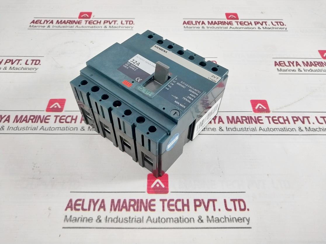Siemens 3vt8203-1ba04-0aa2 Molded Case Circuit-Breaker 440v - Image 3