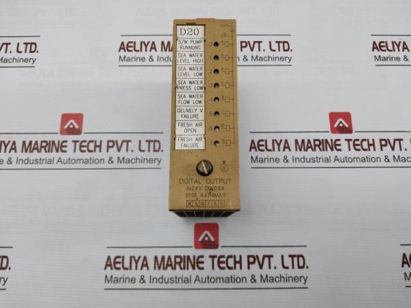 Siemens 6es5 441-8ma11 Digital Output Module 24v