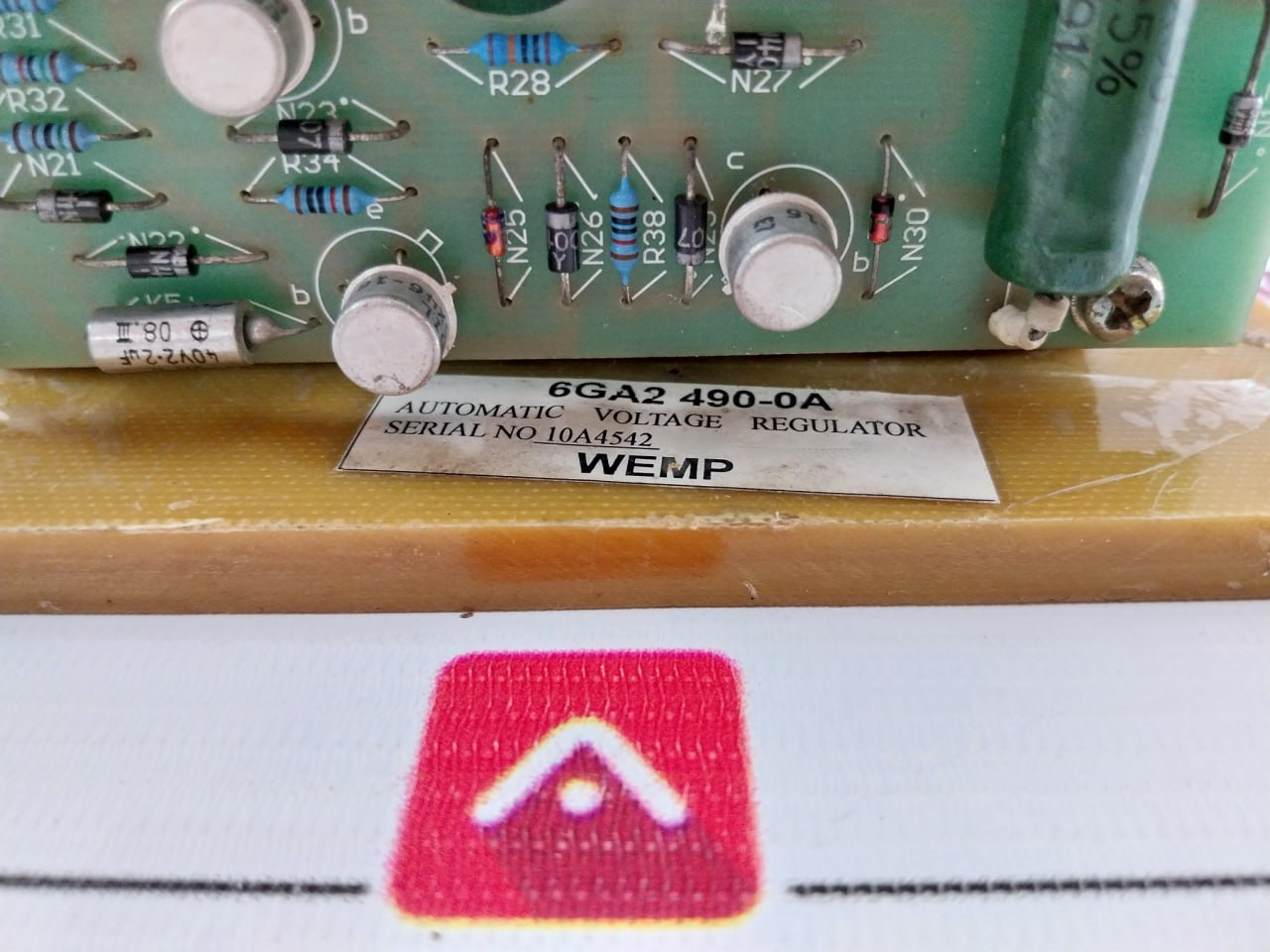 Siemens 6ga2 490-0a Automatic Voltage Regulator - Image 6