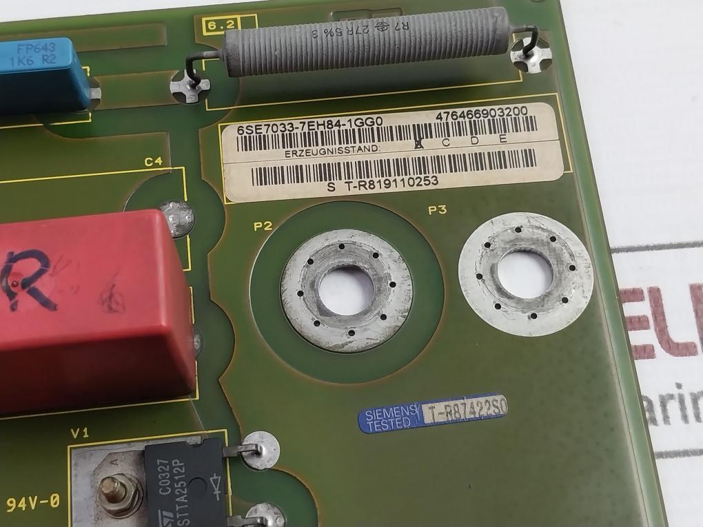 Siemens 6se7033-7eh84-1gg0 Inverter Capacitor Board Quality Assurance - Image 4